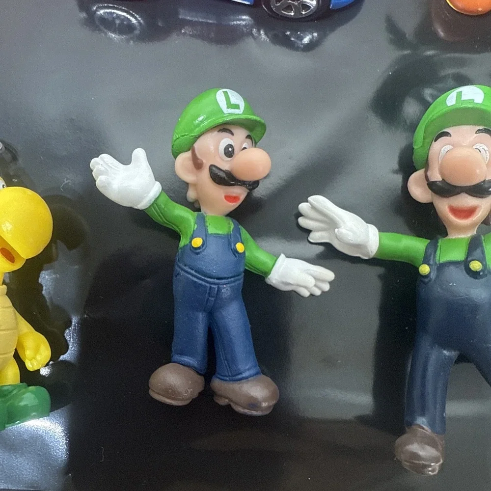 Nintendo Super Mario Brothers‎ Mixed LOT of 9 Diecast PVC Hot Wheels JAKKS